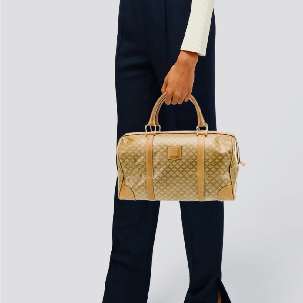 Celine Beige and Tan Satchel - Picture 5 of 16